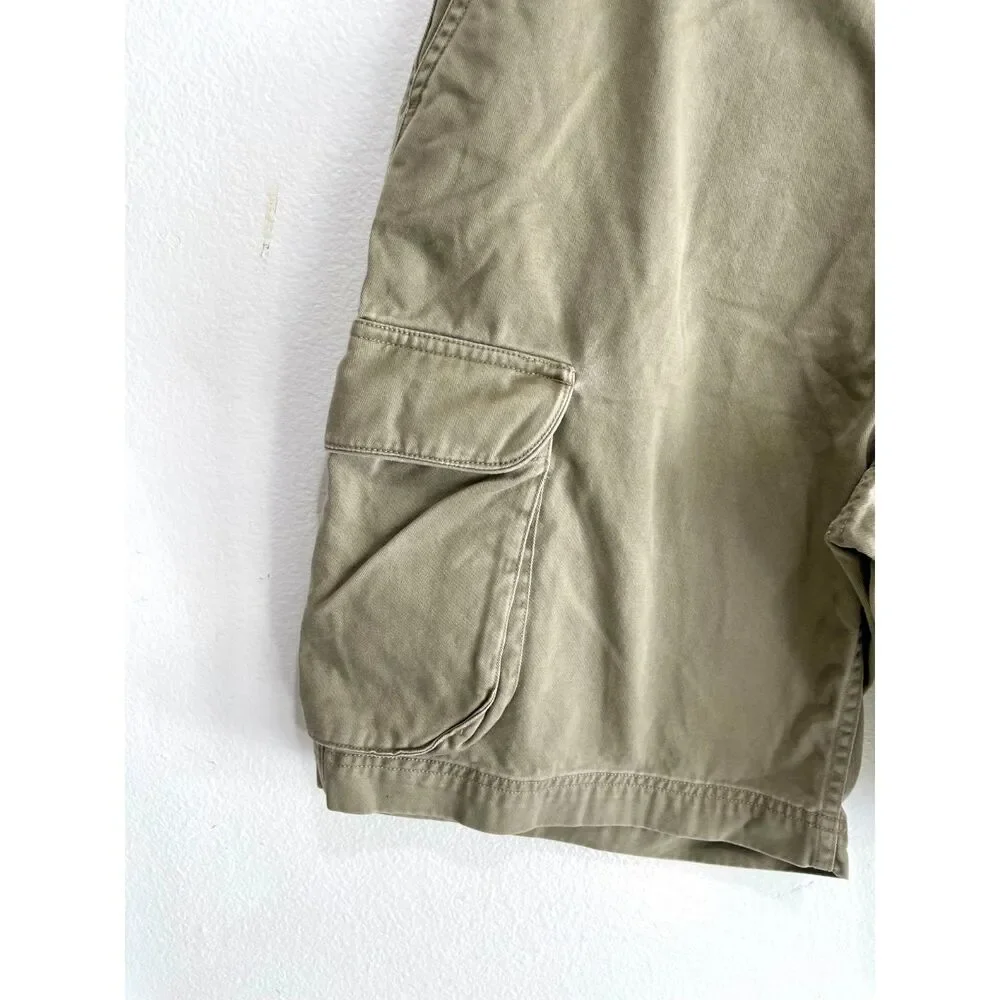 Polo ralph lauren cargo Khaki shorts vintage classic tan casual office men's 31
